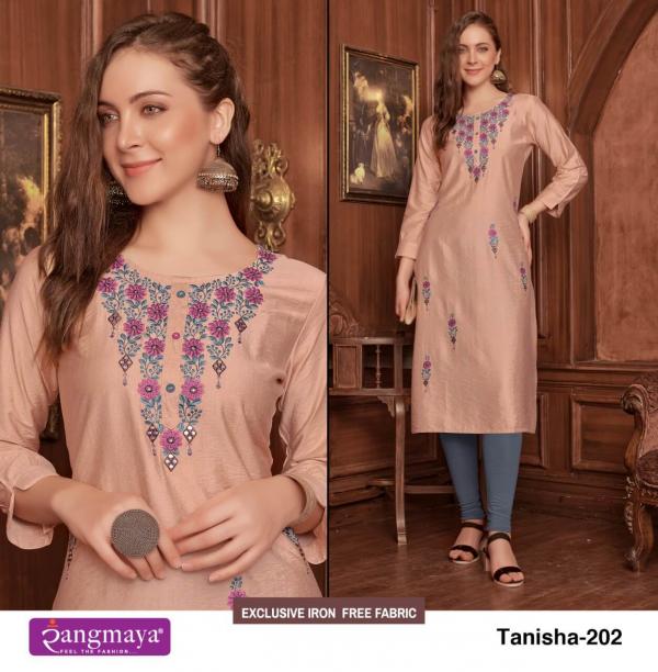 Rangmaya Tanisha 2 Fancy Wear Designer Kurti Collection